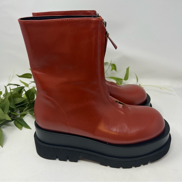 New Jeffrey Campbell Dozed Platform Chunky Boots Size 7 - Picture 4 of 8